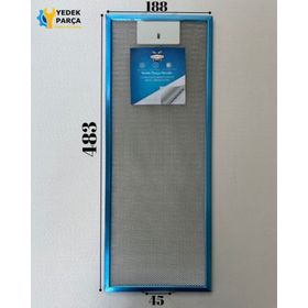 Hibsan Davlumbaz 18.8X48.3 cm Arka Ara 4.5 cm Aspiratör Filtresi
