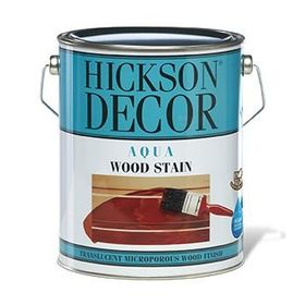 Hickson Decor Aqua 1 lt Akajou Su Bazlı Ahşap Boyası