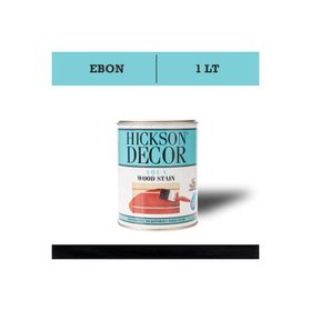 Hickson Decor Ultra Aqua Wood Stain Ebon 1 lt Renkli Ahşap Vernik