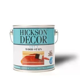 Hickson Decor Ultra Aqua Wood Stain Renkli Teak 2.5 lt Ahşap Vernik