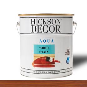 Hickson Decor Ultra Aqua Wood Stain Renkli Teak 5 lt Ahşap Vernik