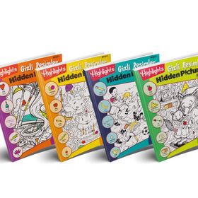 Hidden Pictures 4`lü Set Dikkat Atölyesi Yayınları