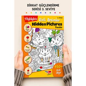 Hidden Pictures Gizli Resimler Seviye 3 Dikkat Atölyesi Yayınları