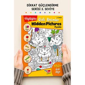 Hidden Pictures Gizli Resimler Seviye 3 Dikkat Atölyesi Yayınları