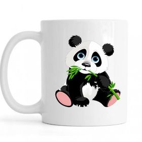 Hidz Panda Porselen Baskılı Kupa