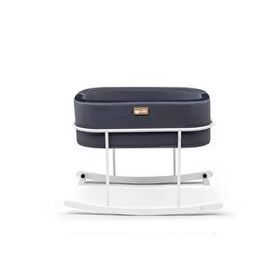 Hier Anne Yanı Beşik Bebek Siyah Metal Stand Beyaz Sepet