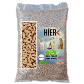 Hier Çam Pelet Çam Ağacı Kokulu 20 kg Kedi Kumu