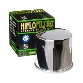 Hiflo HF138C Premium Krom TUV Onaylı Motosiklet Yağ Filtresi