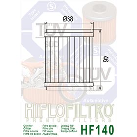Hiflo HF140 Yamaha YZF R125 2015-2020 Yağ Filtresi