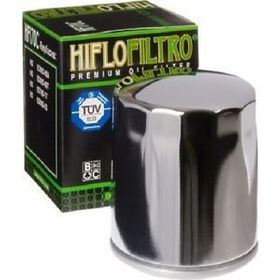 Hiflo HF170C Premium Krom TUV Onaylı Motosiklet Yağ Filtresi