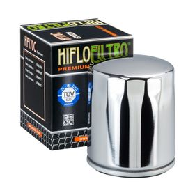 Hiflo HF170C Premium Krom TUV Onaylı Motosiklet Yağ Filtresi
