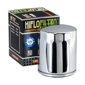 Hiflo HF171C Premium Krom TUV Onaylı Motosiklet Yağ Filtresi