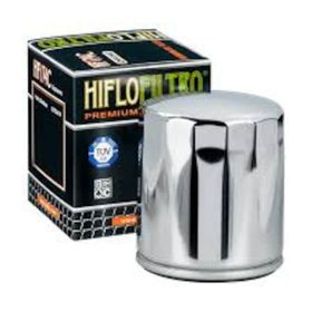 Hiflo HF174C Premium Krom TUV Onaylı Motosiklet Yağ Filtresi
