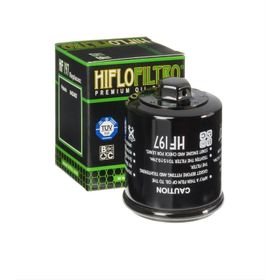 Hiflo HF197 Premium Metal TUV Onaylı Motosiklet Yağ Filtresi