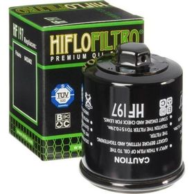 Hiflo HF197 Premium Metal TUV Onaylı Motosiklet Yağ Filtresi