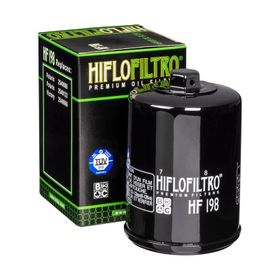 Hiflo HF198 Premium Metal TUV Onaylı Motosiklet Yağ Filtresi
