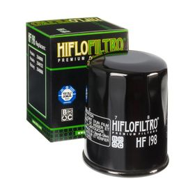 Hiflo HF198 Premium Metal TUV Onaylı Motosiklet Yağ Filtresi