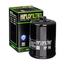 Hiflo HF198 Premium Metal TUV Onaylı Motosiklet Yağ Filtresi