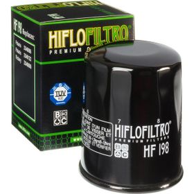Hiflo HF198 Premium Metal TUV Onaylı Motosiklet Yağ Filtresi