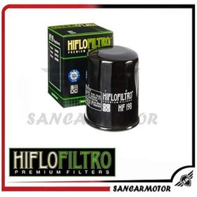 Hiflo HF198 Premium Metal TUV Onaylı Motosiklet Yağ Filtresi