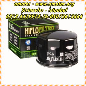 Hiflo HF565 Premium Metal TUV Onaylı Motosiklet Yağ Filtresi