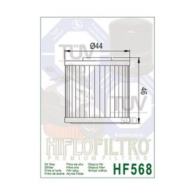 Hiflo HF568 Premium TUV Onaylı Motosiklet Yağ Filtresi