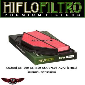 Hiflo HFA3613 Standart Motosiklet Hava Filtresi