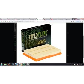 Hiflo HFA7918 Standart Motosiklet Hava Filtresi