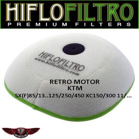 Hiflo HFF5018 İki Katmanlı Racing Motosiklet Hava Filtresi