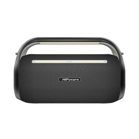 HiFuture MusicBox 100 Kablosuz 70W Çift Mikrofon Bluetooth 5.0 Siyah Karaoke Hoparlör