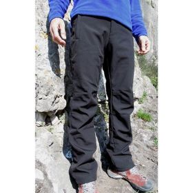 High Mountain Alpin Siyah Softshell Erkek Pantolon