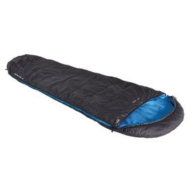 High Peak TR300 Antrasit Mavi Sol Fermuar -15C Uyku Tulumu