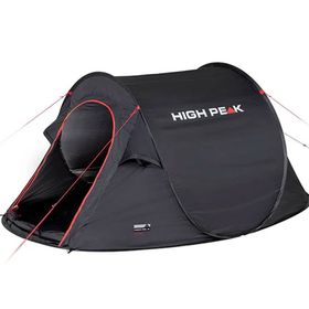 High Peak Vision Siyah 3 Kişilik Kamp Çadırı