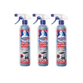 Highgenic 500 ml Köpük Fırın Ocak Mangal Aspiratör Temizleyici (3 adet)