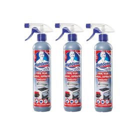 Highgenic 500 ml Köpük Fırın Ocak Mangal Aspiratör Temizleyici (3 adet)