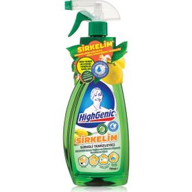 HighGenic 750 ml Limonlu Sirkelim Sirkeli Temizleyici (3 adet)