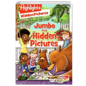 Highlights DAJBH152 Jumbo Kitap Hidden Pictures Dikkat Geliştirme Serisi