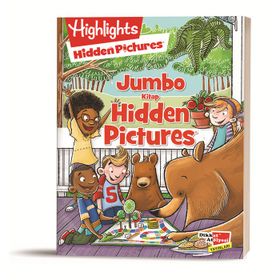 Highlights DAJBH152 Jumbo Kitap Hidden Pictures Dikkat Geliştirme Serisi