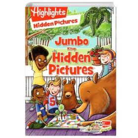 Highlights DAJBH152 Jumbo Kitap Hidden Pictures Dikkat Geliştirme Serisi