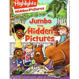 Highlights DAJBH152 Jumbo Kitap Hidden Pictures Dikkat Geliştirme Serisi