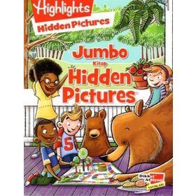 Highlights DAJBH152 Jumbo Kitap Hidden Pictures Dikkat Geliştirme Serisi