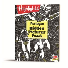 Highlights DAPHP153 8-99 Yaş Parlayan Hidden Pictures Puzzle Dikkat Geliştirme Kitabı