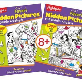 Highlights Favori Hidden Pictures Gizli Resimler 2’li Set - kollektif