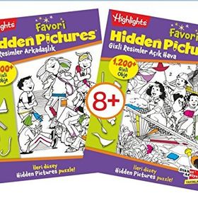 Highlights Favori Hidden Pictures Gizli Resimler 2’li Set - kollektif