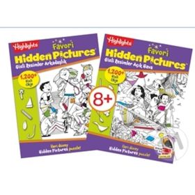 Highlights Favori Hidden Pictures Gizli Resimler 2’li Set - kollektif