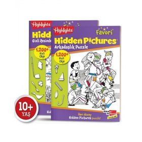 Highlights Favori Hidden Pictures Gizli Resimler 2’li Set - kollektif