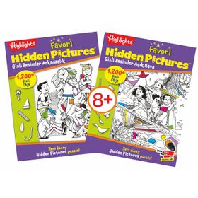 Highlights Favori Hidden Pictures Gizli Resimler 2’li Set - kollektif