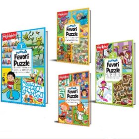 Highlights Puzzlemania Favori Puzzle 4’lü Set - kollektif
