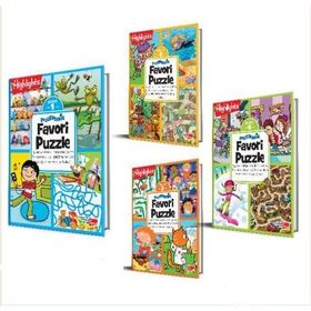 Highlights Puzzlemania Favori Puzzle 4’lü Set - kollektif