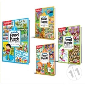 Highlights Puzzlemania Favori Puzzle 4’lü Set - kollektif